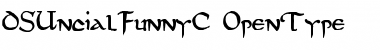 Download DS UncialFunnyC Regular Font Title Preview