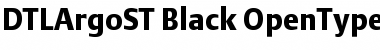 Download DTLArgoST Black Font Title Preview