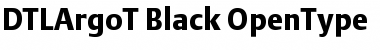 Download DTLArgoT Black Font Title Preview