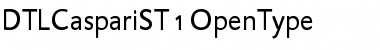 Download DTL Caspari ST Regular Font Title Preview