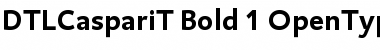 Download DTL Caspari T Bold Font Title Preview