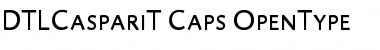 Download DTL Caspari T Caps Regular Font Title Preview
