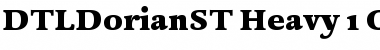Download DTL Dorian ST Heavy Font Title Preview