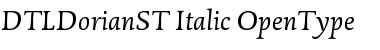 Download DTLDorianST Italic Font Title Preview
