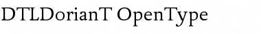 Download DTLDorianT Regular Font Title Preview