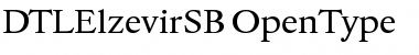 Download DTLElzevirSB Regular Font Title Preview