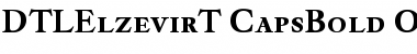 Download DTL Elzevir T Caps Bold Font Title Preview