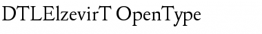 Download DTLElzevirT Regular Font Title Preview