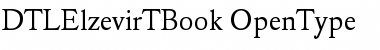 Download DTLElzevirTBook Regular Font Title Preview