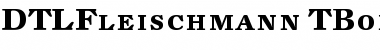 Download DTL Fleischmann T Bold Caps Font Title Preview
