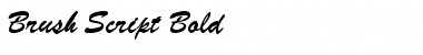Download Brush Script Bold Font Title Preview