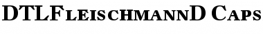Download DTL Fleischmann D Caps Bold Font Title Preview
