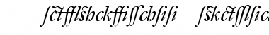 Download DTLFleischmannDAlternate Italic Font Title Preview