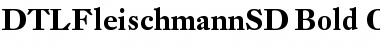 Download DTL Fleischmann SD Bold Font Title Preview