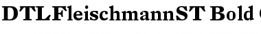 Download DTLFleischmannST Bold Font Title Preview