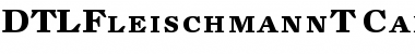Download DTL Fleischmann T Caps Bold Font Title Preview