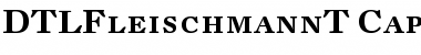 Download DTLFleischmannT CapsMedium Font Title Preview