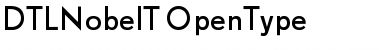 Download DTLNobelT Regular Font Title Preview