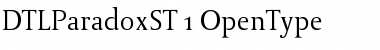 Download DTL Paradox ST Regular Font