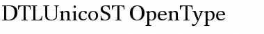 Download DTL Unico ST Regular Font Title Preview