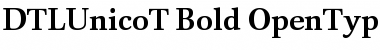 Download DTL Unico T Bold Font Title Preview