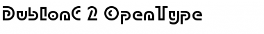 Download DublonC Regular Font Title Preview