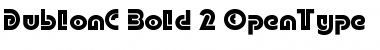 Download DublonC Bold Font Title Preview