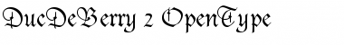 Download Duc De Berry Regular Font Title Preview
