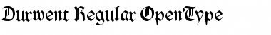Download Durwent Regular Font Title Preview