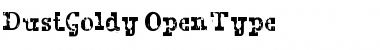Download Dust Goldy Font Title Preview