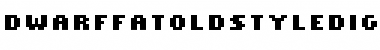 Download Dwarf FatOldStyleDigits Font Title Preview