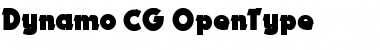Download Dynamo CG Regular Font Title Preview