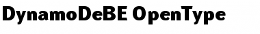 Download Dynamo DE Regular Font Title Preview