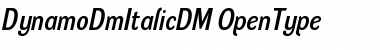Download Dynamo DM Regular Font Title Preview