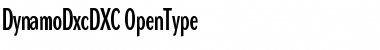 Download Dynamo DXC Regular Font Title Preview