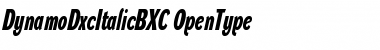 Download Dynamo DXC Regular Font Title Preview