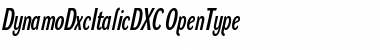 Download Dynamo DXC Regular Font Title Preview