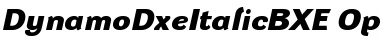 Download Dynamo DXE Regular Font Title Preview