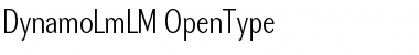 Download Dynamo LM Regular Font Title Preview