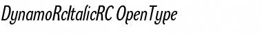 Download Dynamo RC Regular Font Title Preview
