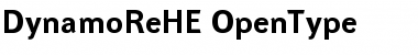 Download Dynamo RE Regular Font Title Preview