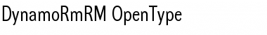 Download Dynamo RM Regular Font Title Preview