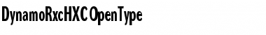 Download Dynamo RXC Regular Font Title Preview