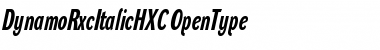Download Dynamo RXC Regular Font Title Preview