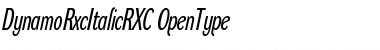 Download Dynamo RXC Regular Font Title Preview