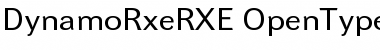 Download Dynamo RXE Regular Font Title Preview