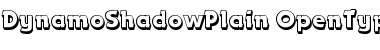 Download Dynamo Shadow Plain Font Title Preview