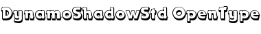 Download Dynamo Shadow Std Regular Font Title Preview