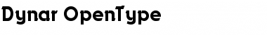 Download Dynar Regular Font Title Preview