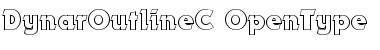 Download DynarOutlineC Regular Font Title Preview